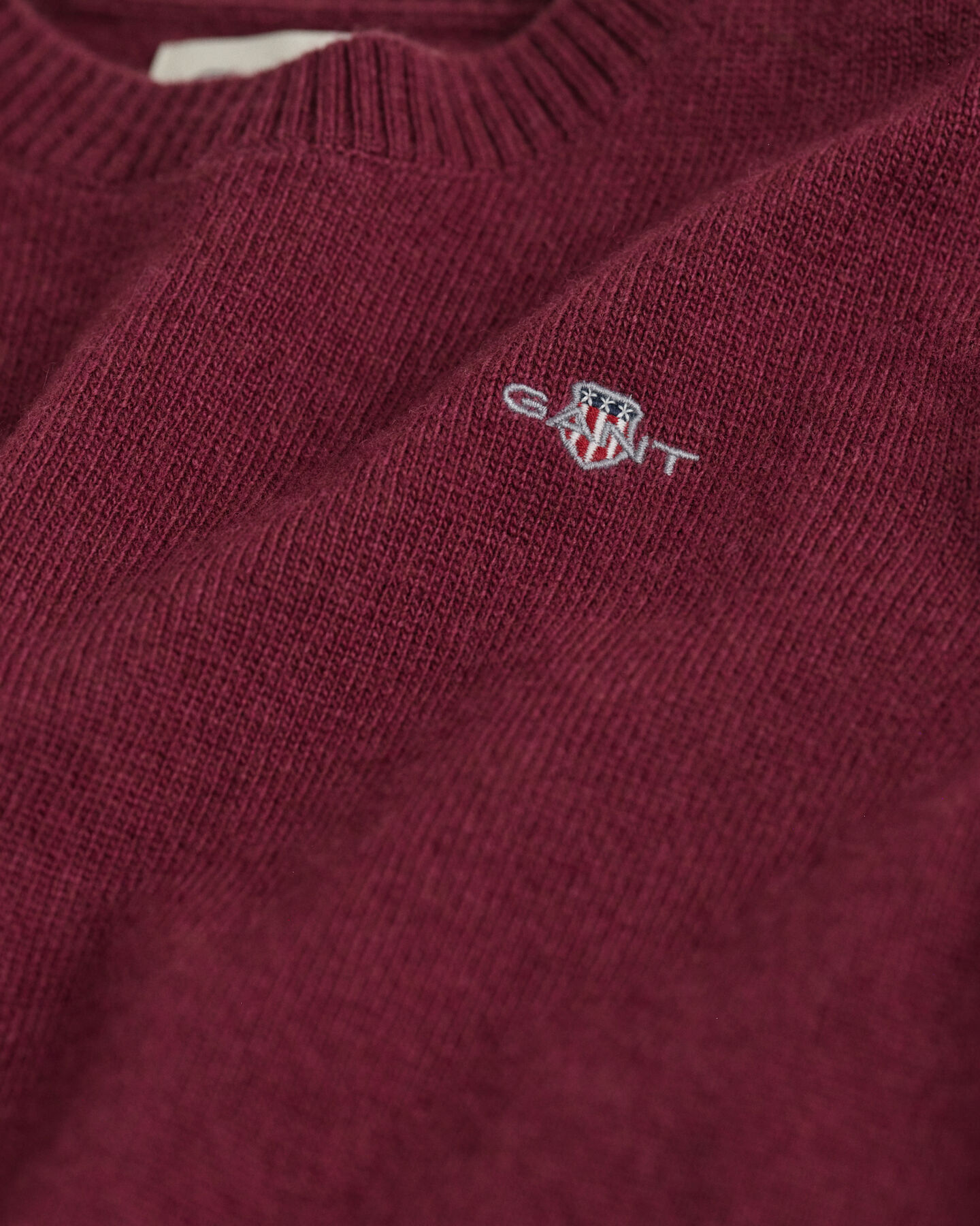 Kids rundhalsad tr&ouml;ja i lammull