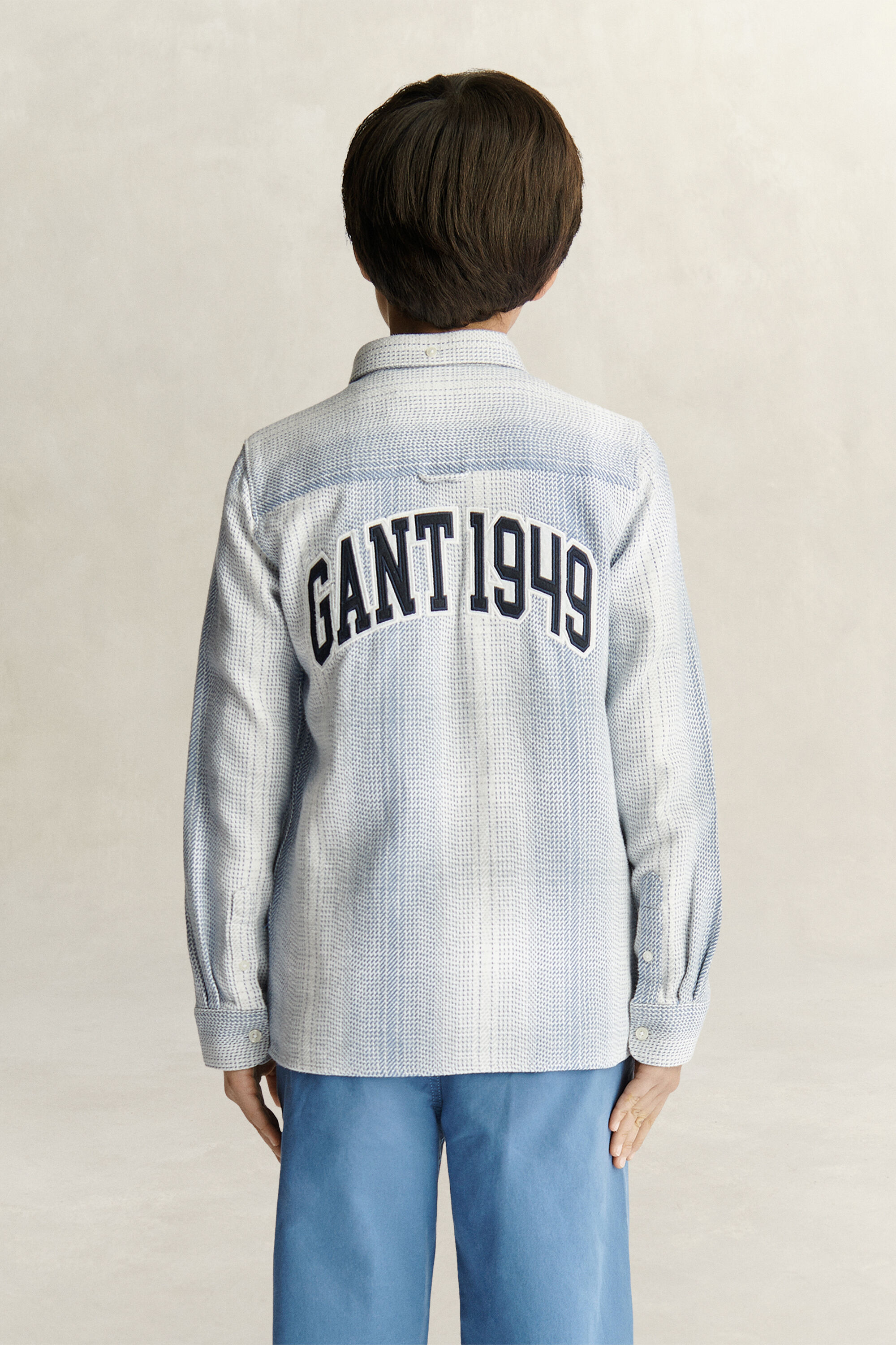 Teen Boys rutig skjortjacka