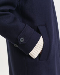 Car Coat i ullblandning