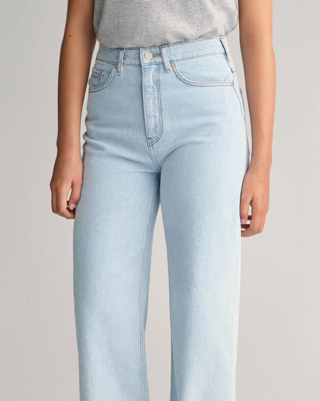 Teen Girls jeans med vida ben