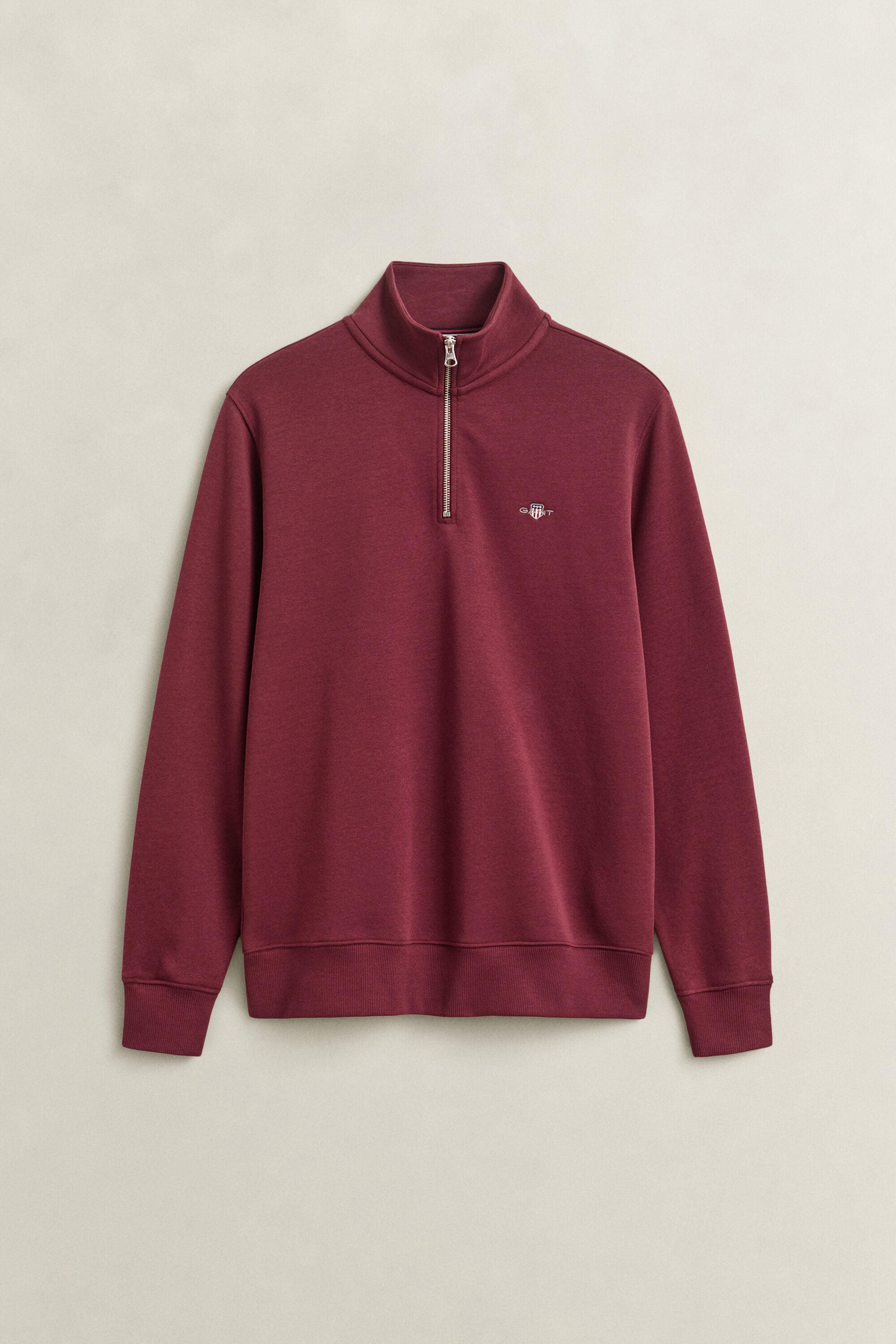Shield sweatshirt med dragkedja vid halsöppningen