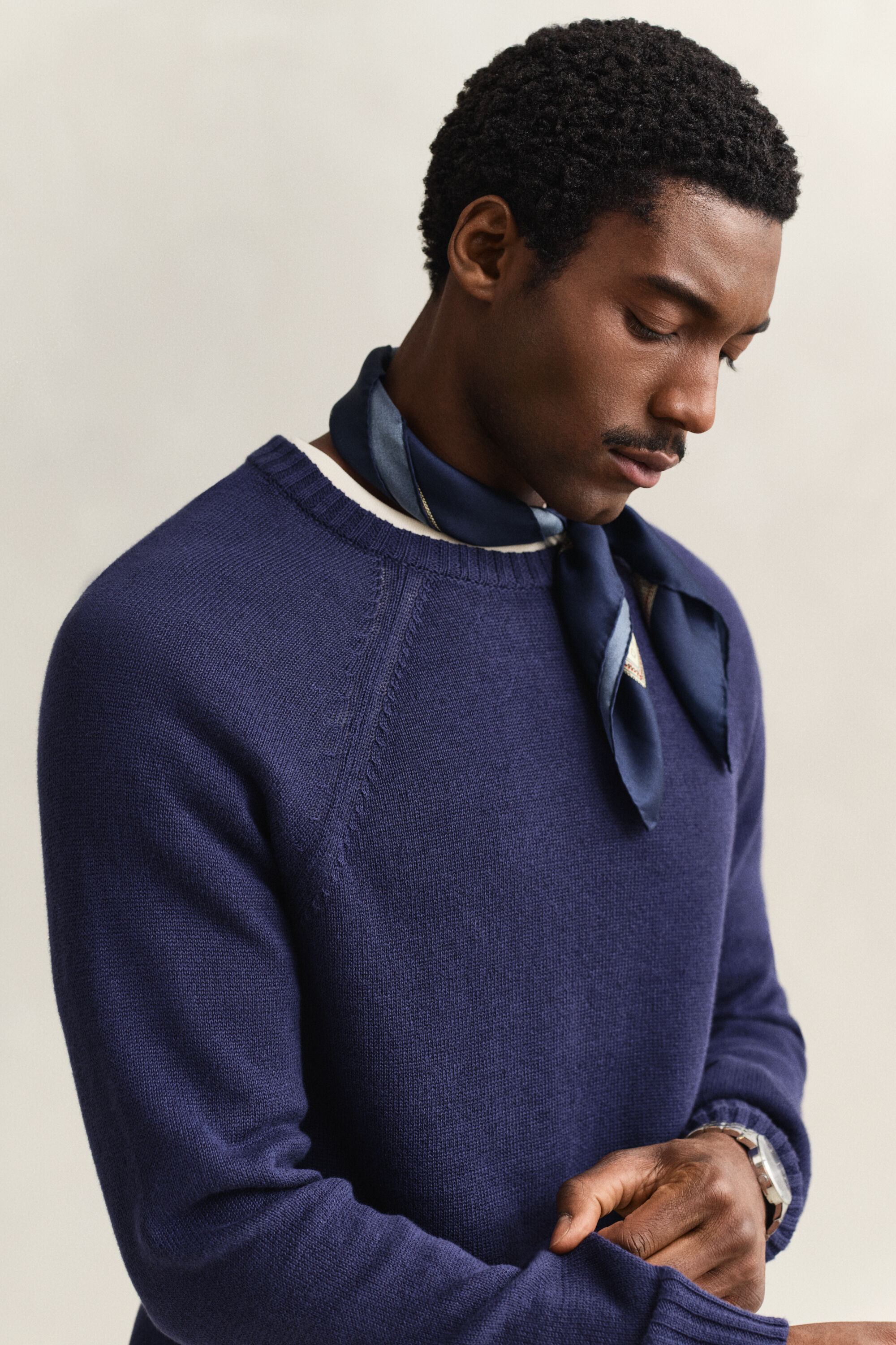 Tröja i linneblandning