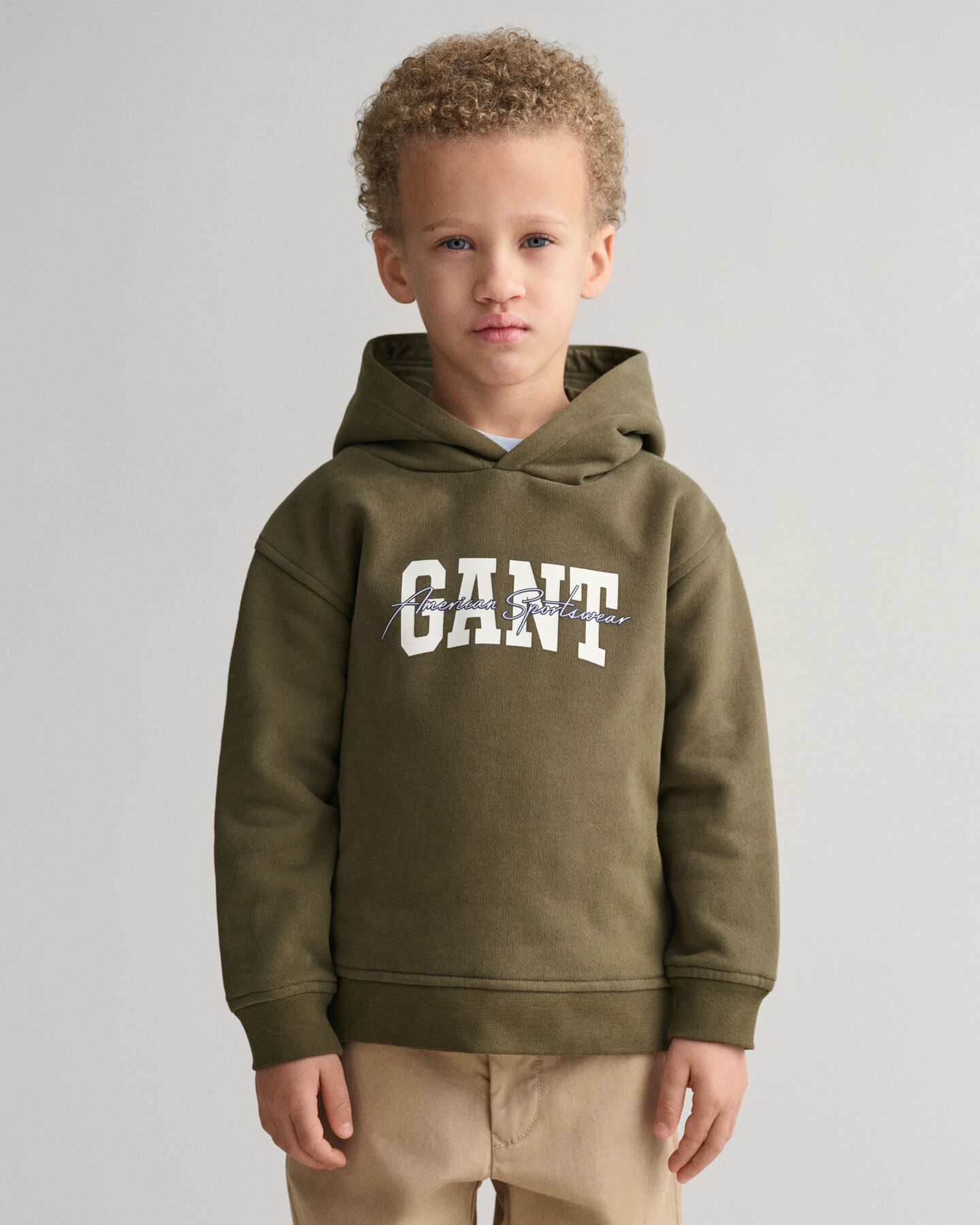 Kids GANT Arch Script hoodie