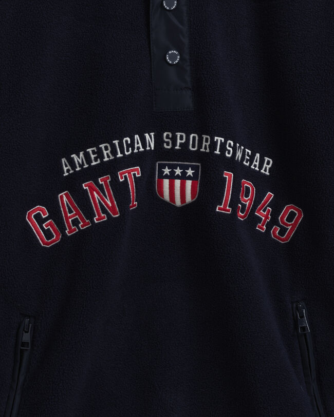 Retro Shield fleecetröja