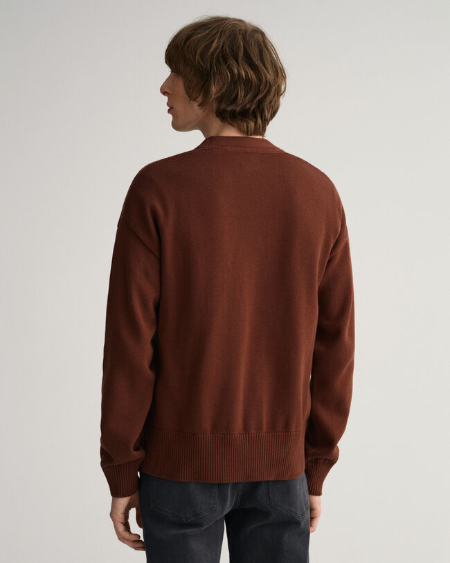 Cardigan i supimabomull