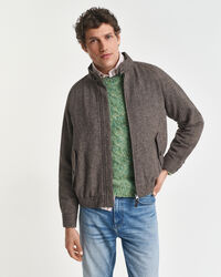 Harringtonjacka i ullblandning