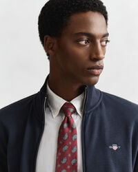 Shield sweatshirt med dragkedja