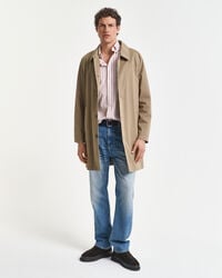 Regular fit randig poplinskjorta från arkivet