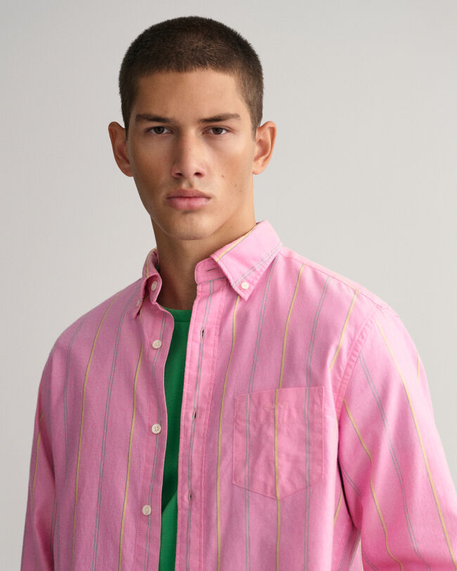 Regular fit Archive randig oxfordskjorta