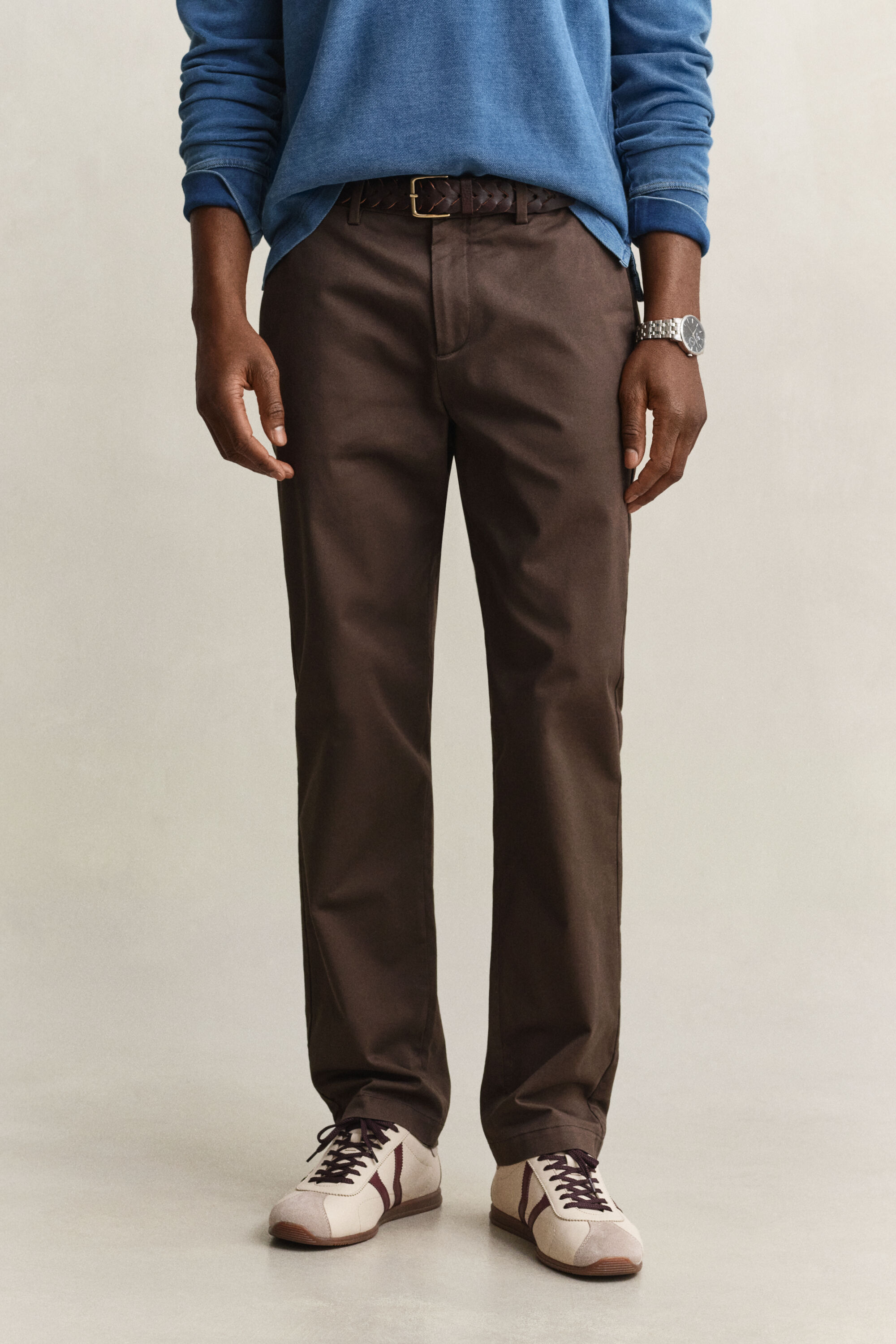 Eleganta chinos med regular fit