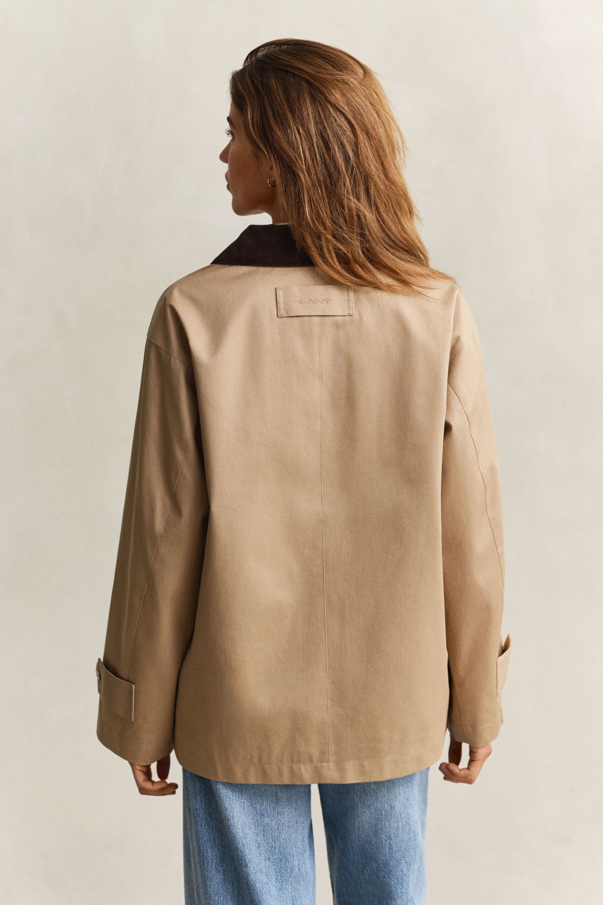 Decker-jacka i bomull