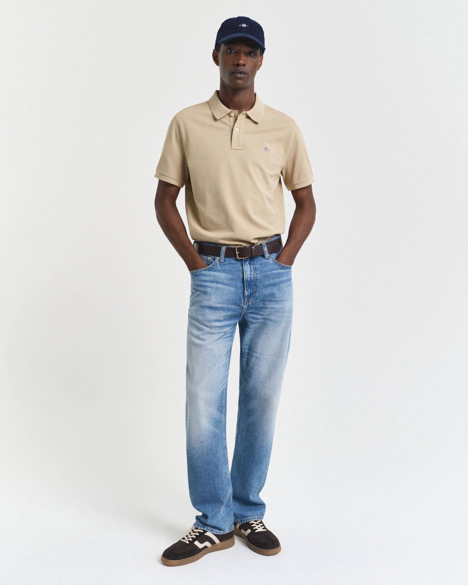 Regular fit Shield pikétröja