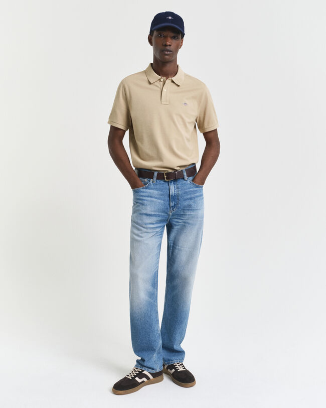 Regular fit Shield pikétröja