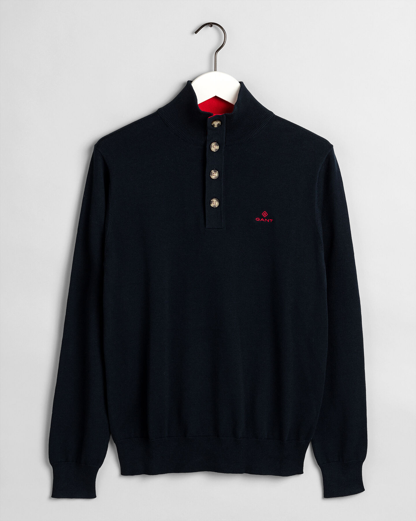 Sporty Mock Neck Sweater