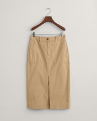 Chinoskjol med slits