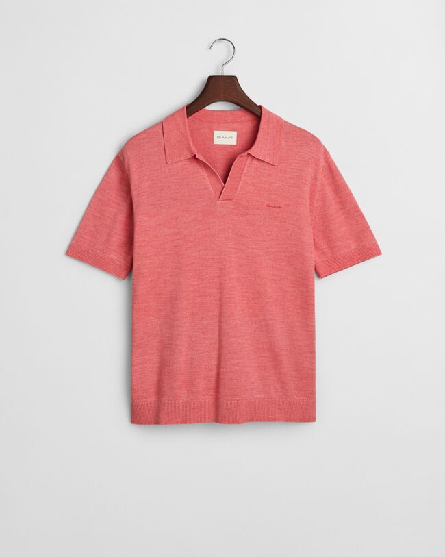 Sunfaded pikétröja med kort ärm