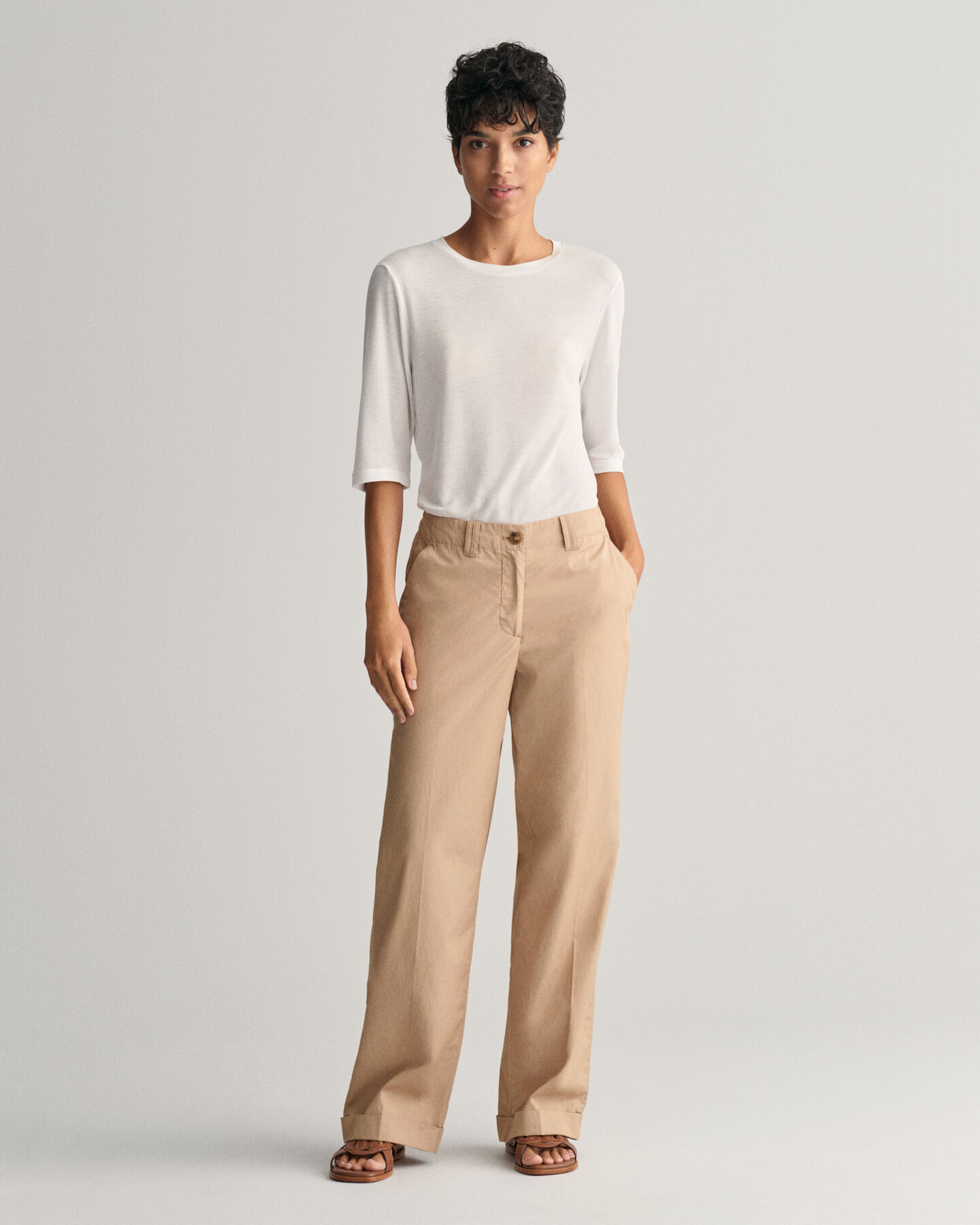 Relaxed fit tunna chinos