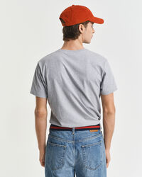 Slim fit Shield V-ringad T-shirt