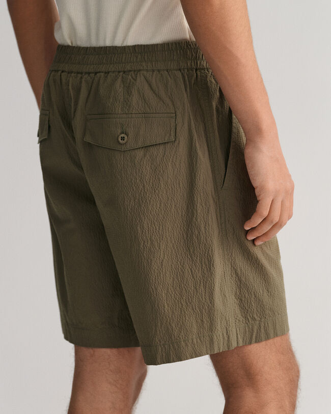 Seersucker shorts