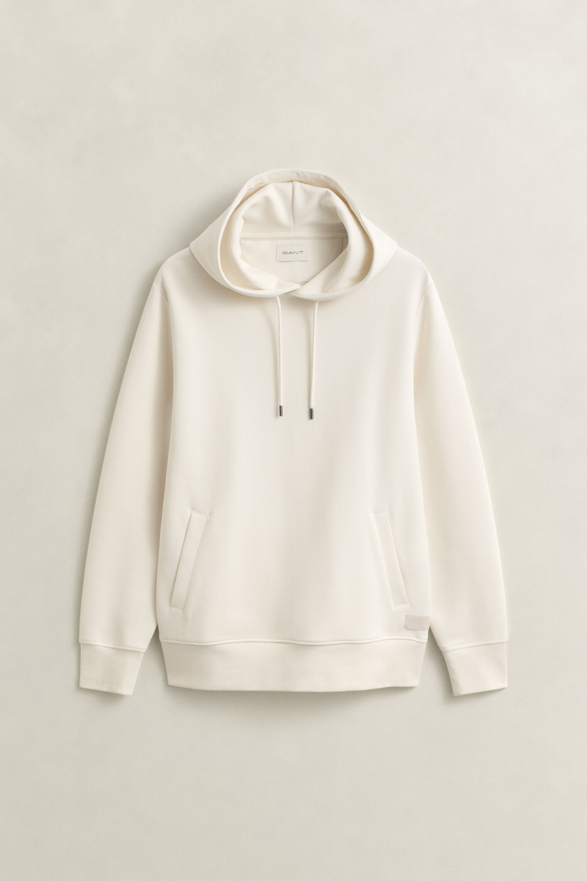 Hoodie i interlock