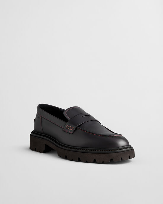 Ivyhill loafers i läder