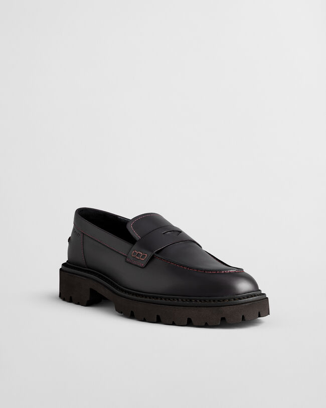 Ivyhill loafers i läder