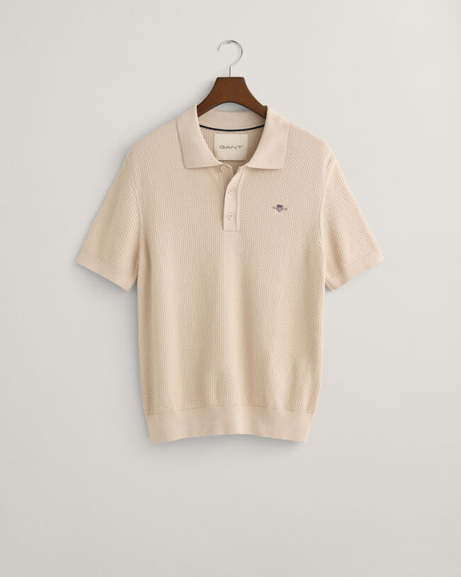 Pik&eacute;tr&ouml;ja i bomull med struktur