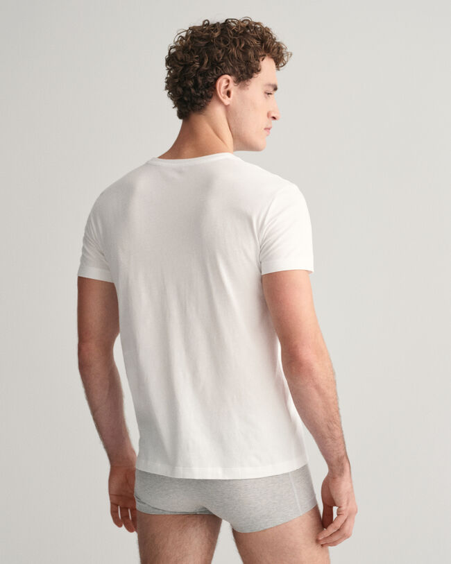 Tvåpack rundhalsade T-shirtar