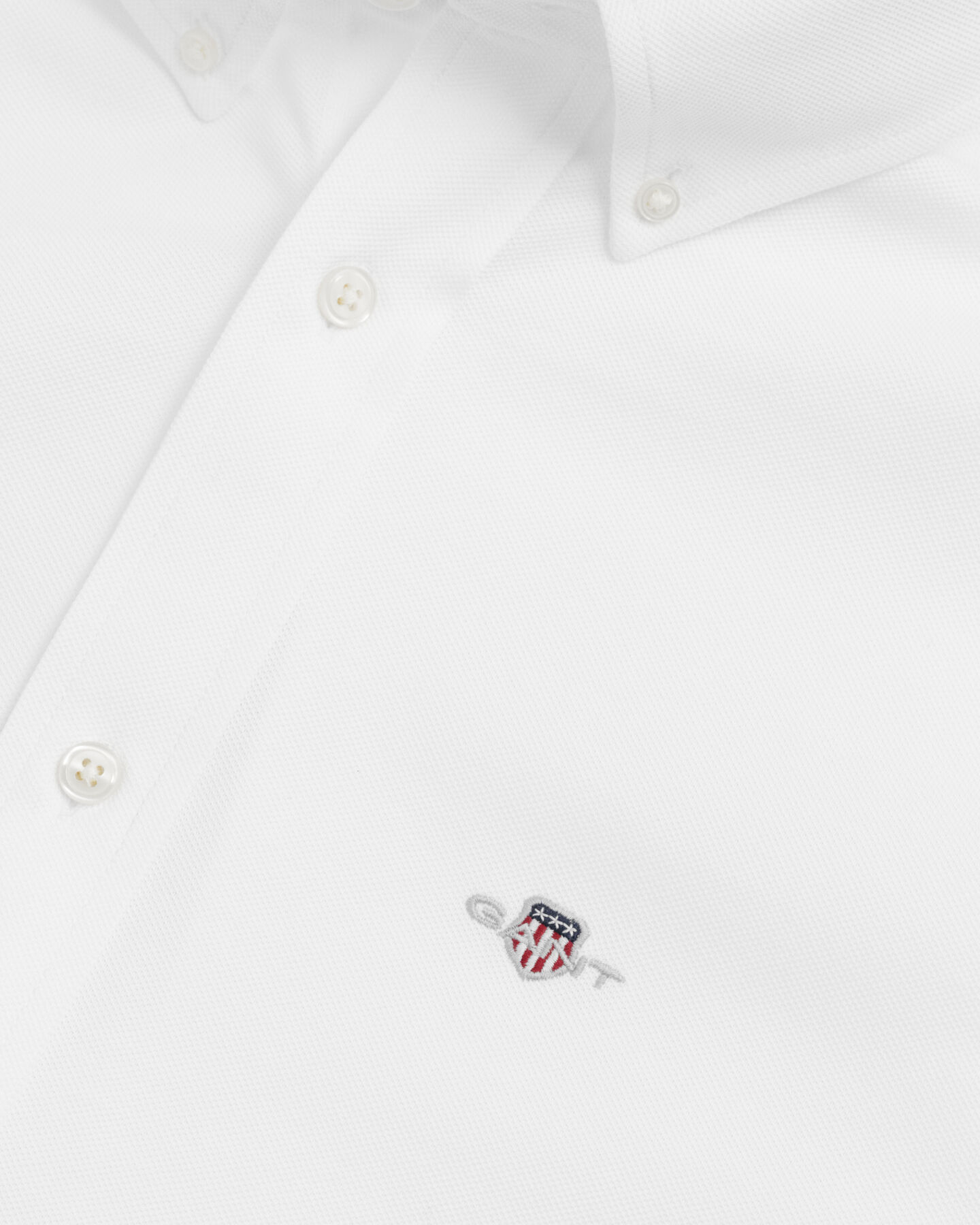 Regular fit skjorta i jerseypiké