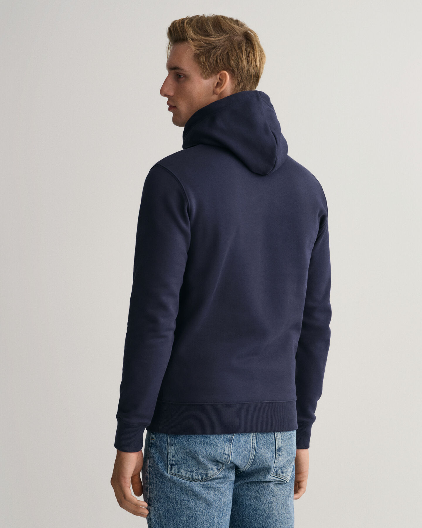 Hoodie med segelmotiv