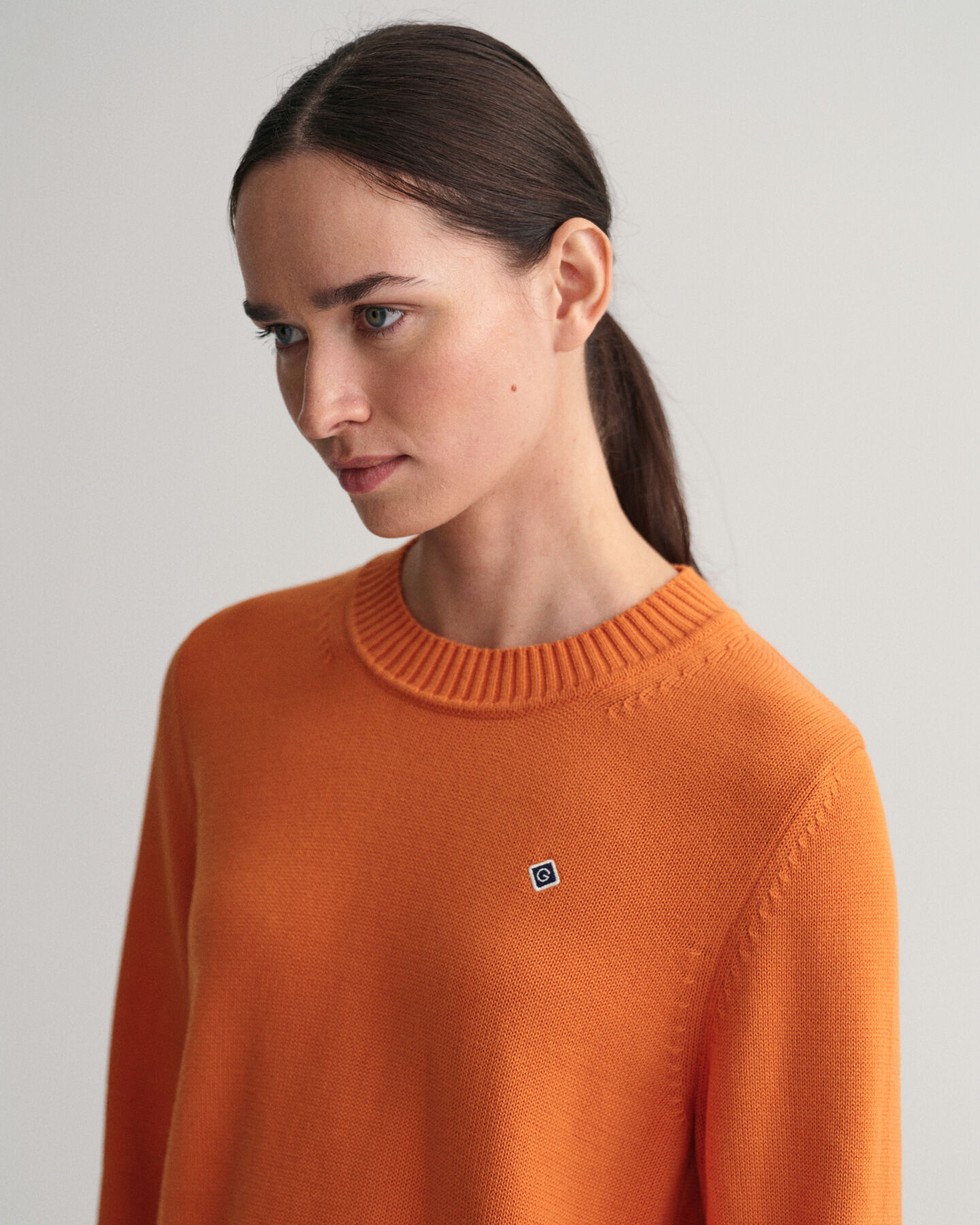 Icon G crew neck bomullstr&ouml;ja