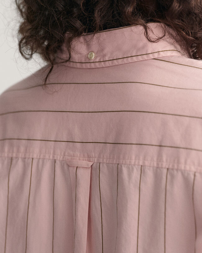 Oversized Luxury randig oxfordskjorta