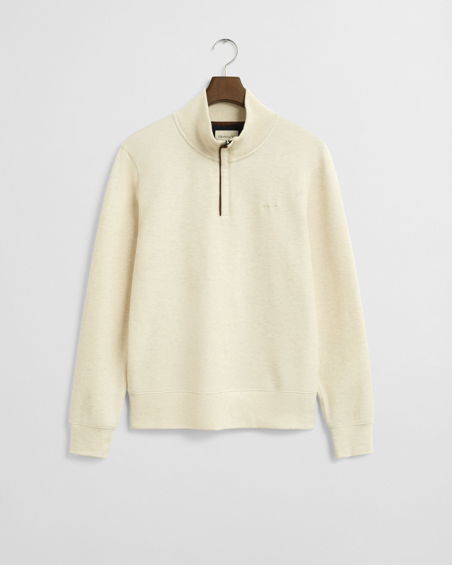 Sacker Rib sweatshirt med half-zip