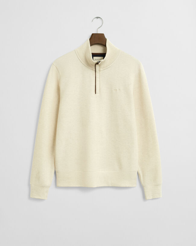 Sacker Rib sweatshirt med half-zip