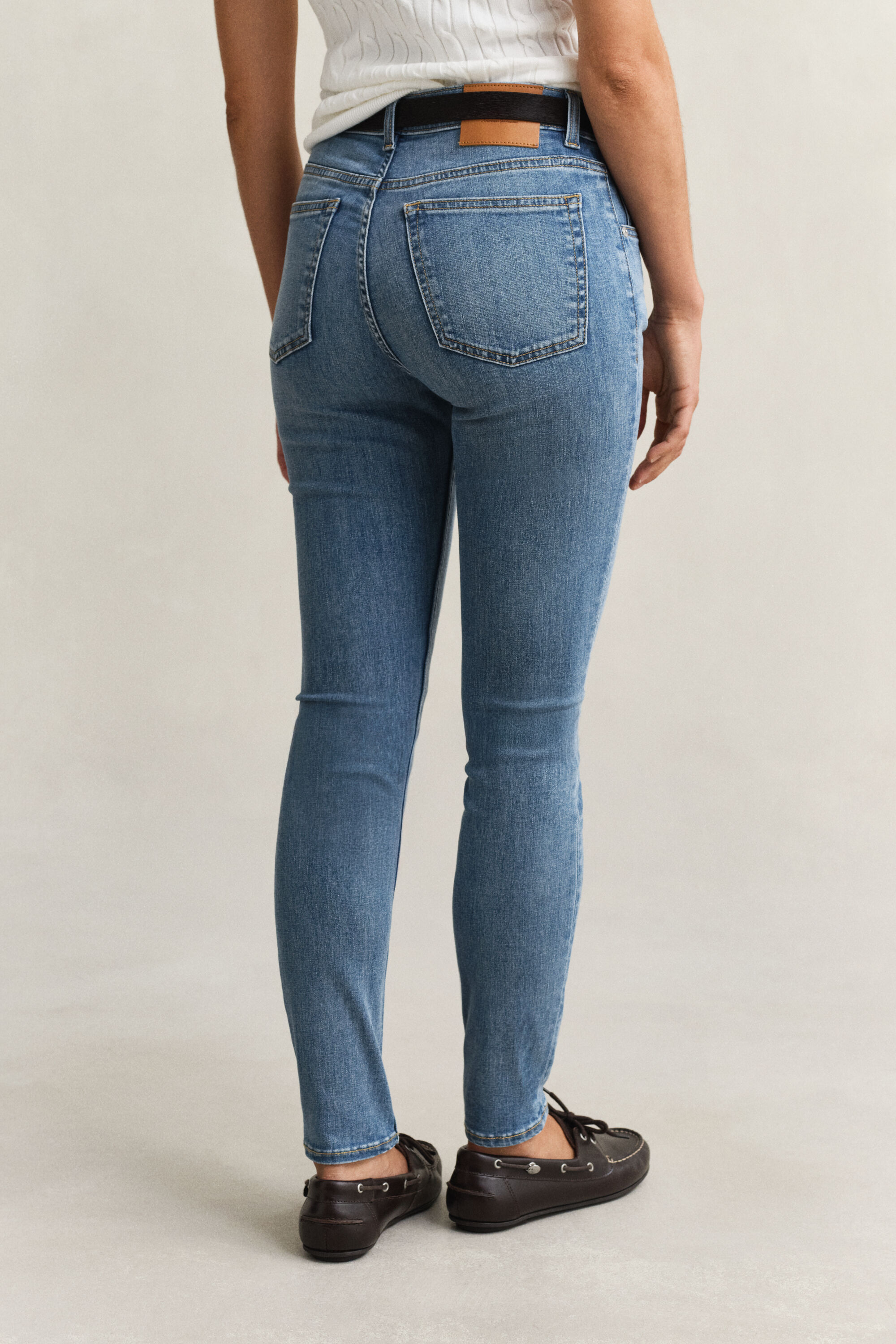 Skinny jeans med stretch