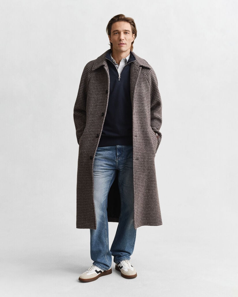 Shield sweatshirt med dragkedja vid halsöppningen