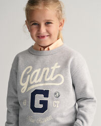 Kids Graphic rundhalsad sweatshirt