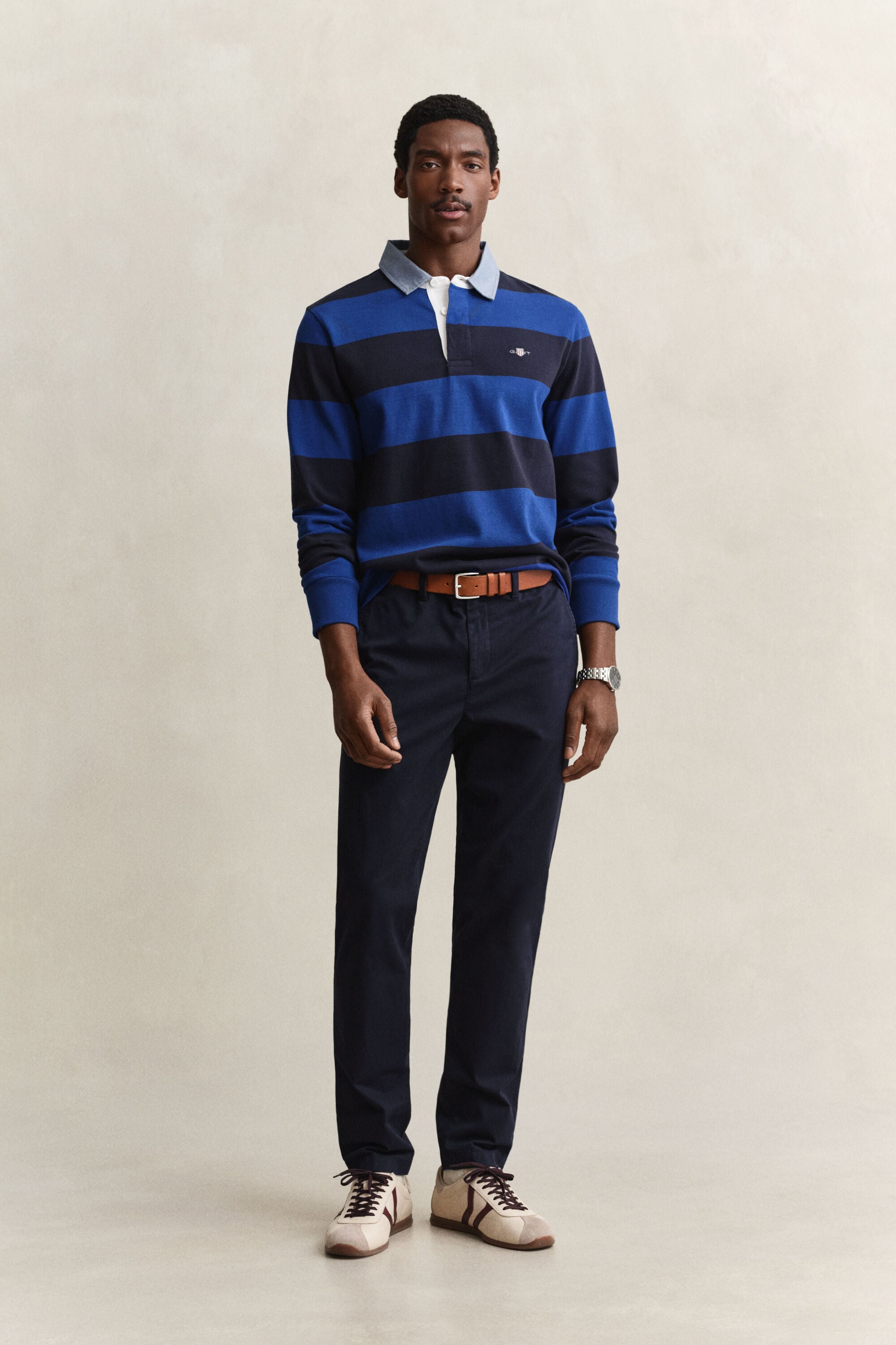 Klassiska chinos med slim fit