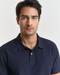 Pikétröja med twilltextur