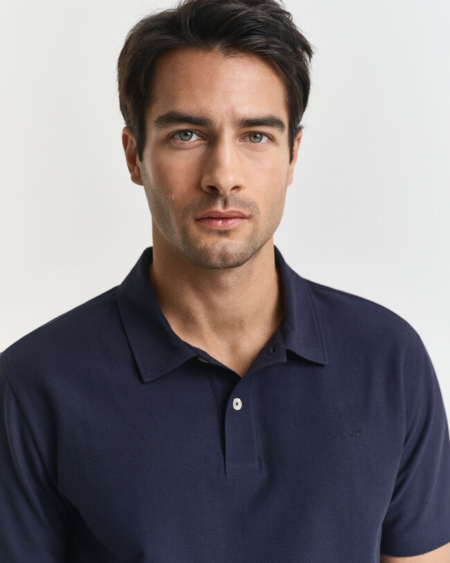 Pikétröja med twilltextur