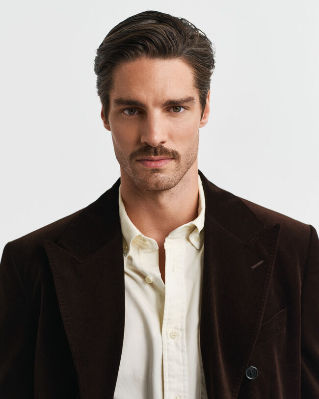 Kostymjacka i sammet