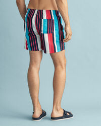 Classic fit randiga badshorts