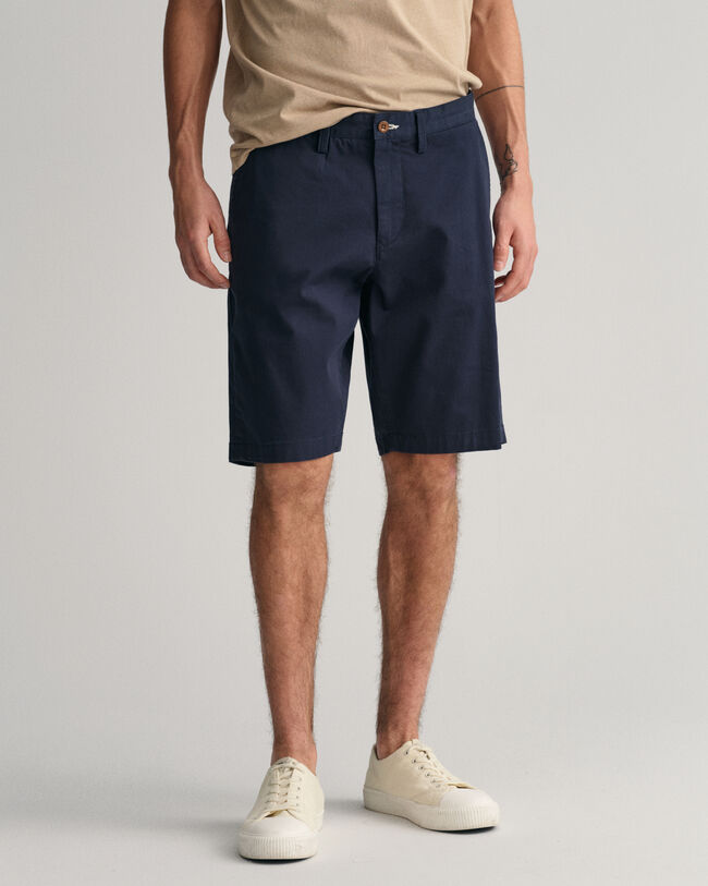 Relaxed fit twillshorts