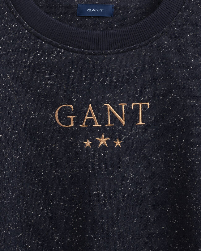 Teen Girls Stars sweatshirt med rund halsringning