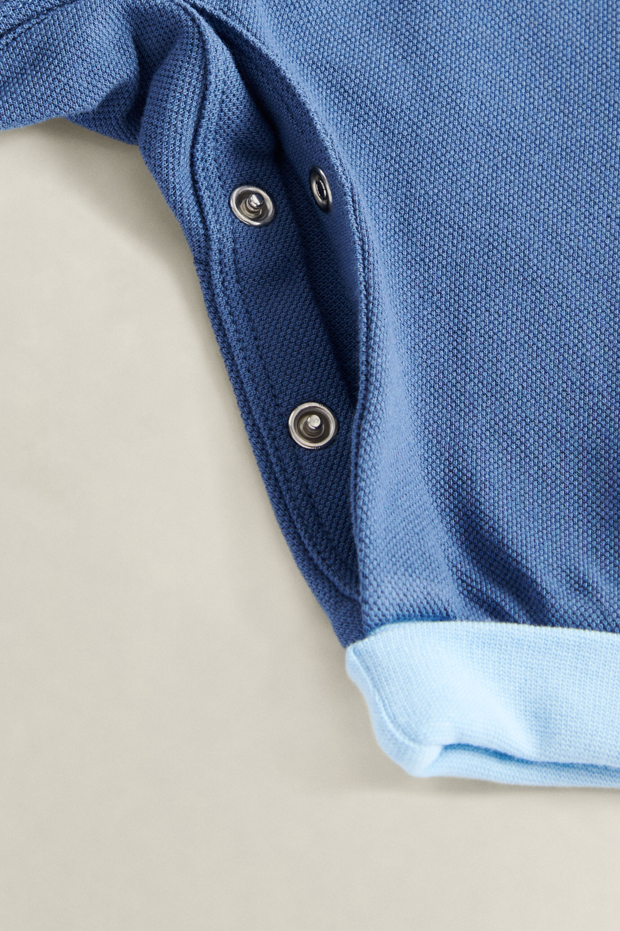 Baby Boys sparkdräkt med pikékrage