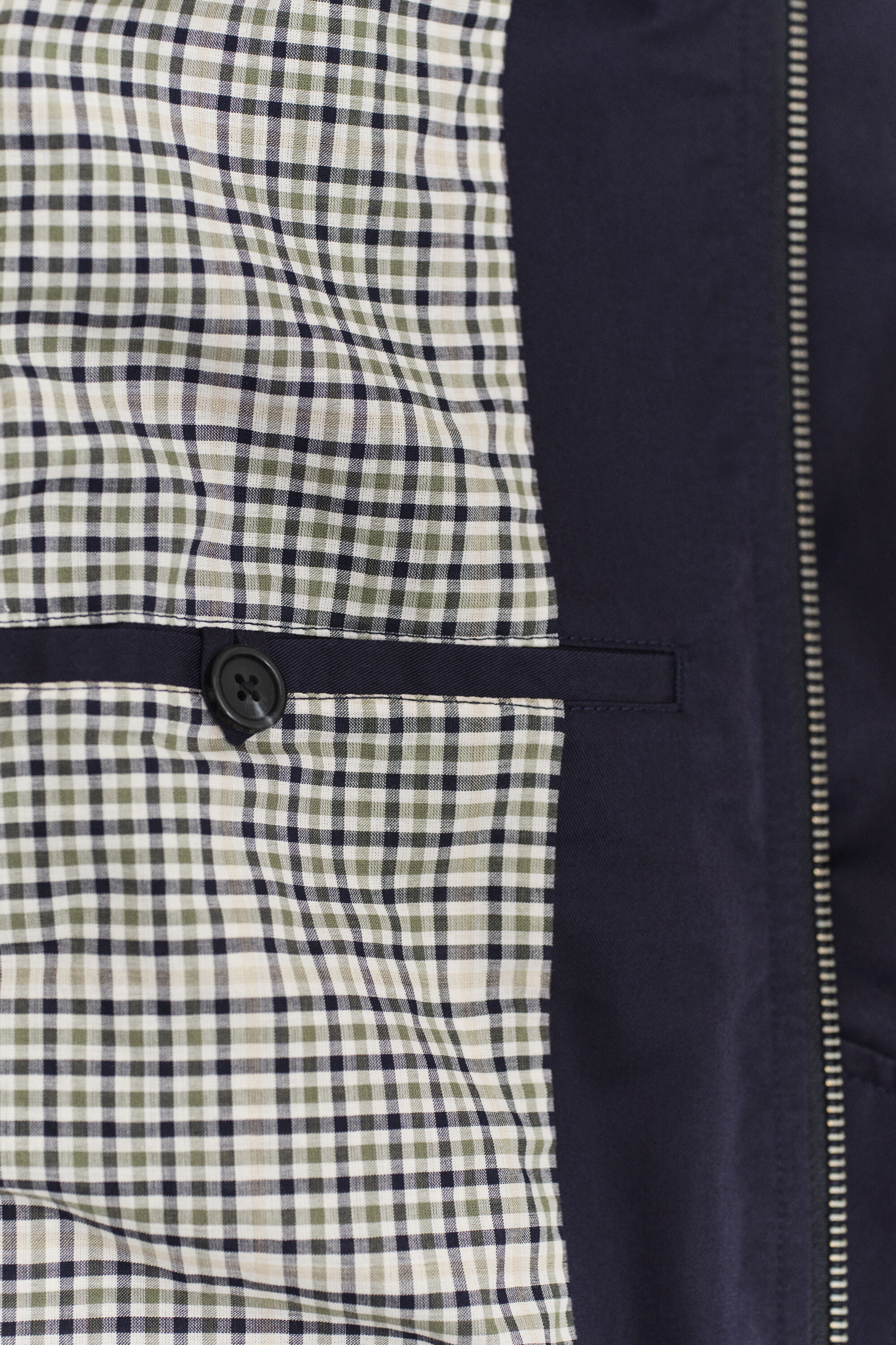 Harringtonjacka i bomullsblandning