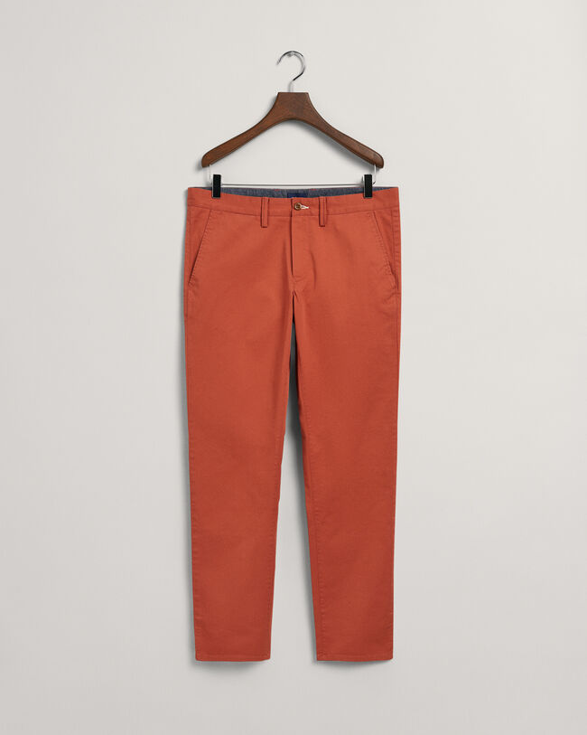 Hallden slim fit twillchinos