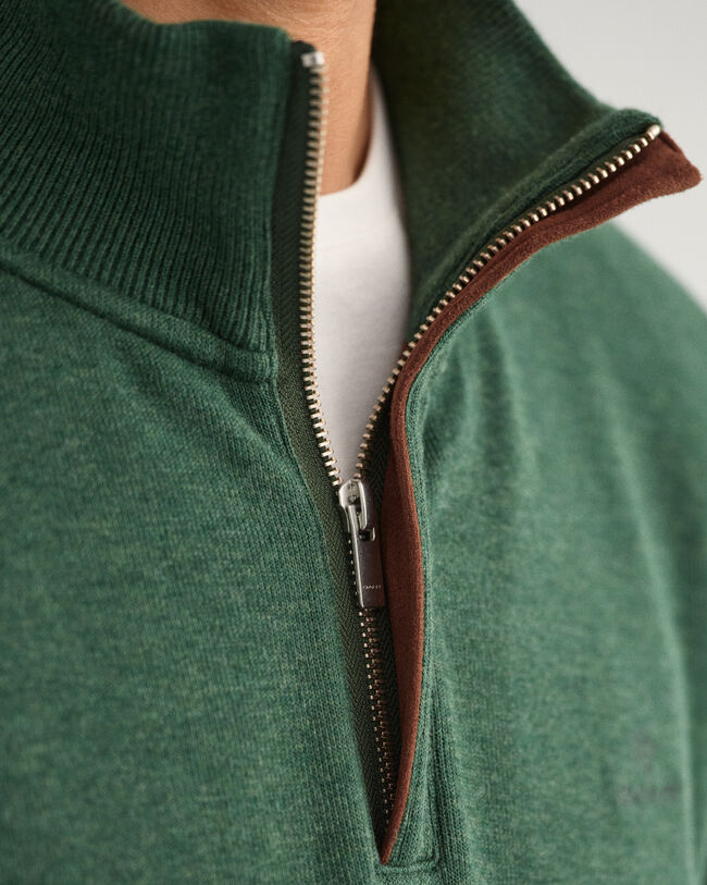 Sacker Rib half-zip sweatshirt