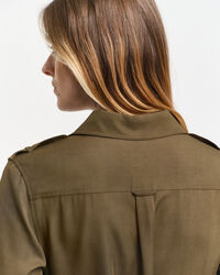 Skjortklänning med fickor