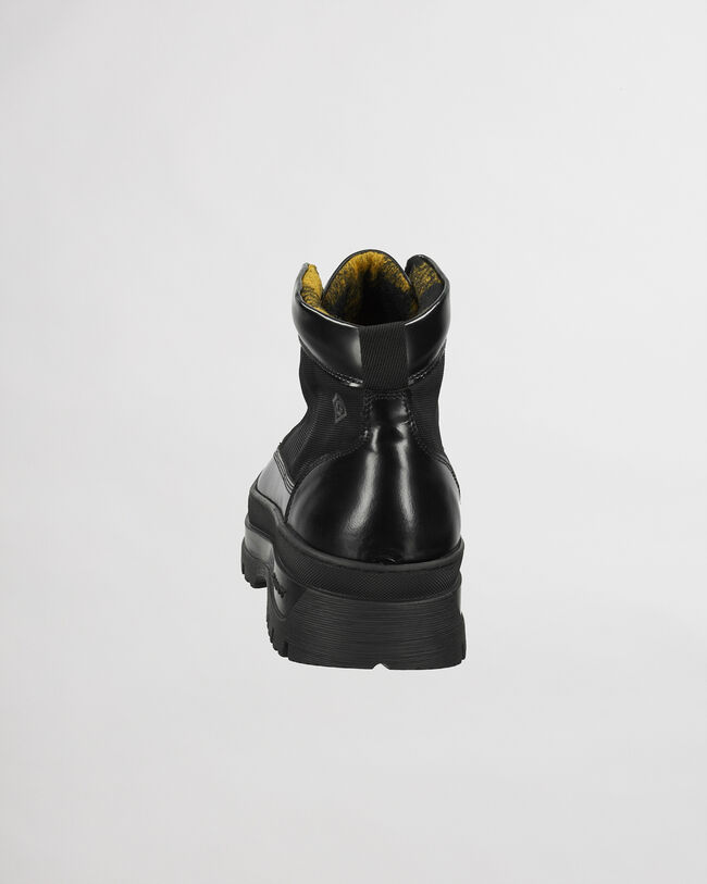 St Grip mellanh&ouml;ga boots med sn&ouml;rning